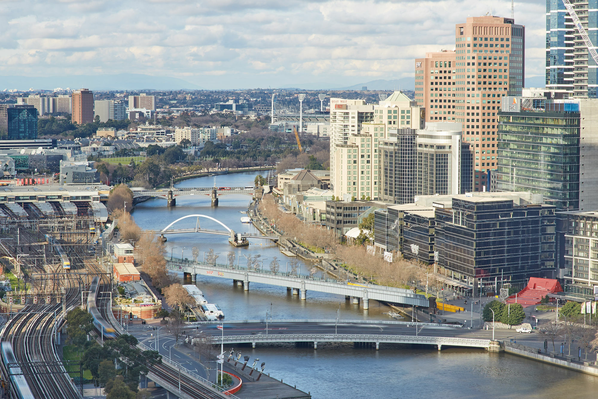 Апарт готель Punthill Northbank Мельбурн Екстер'єр фото